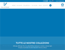 Tablet Screenshot of italvetrine.com